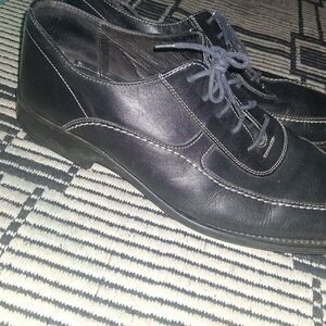 Classic Black Leather Men's Shoes